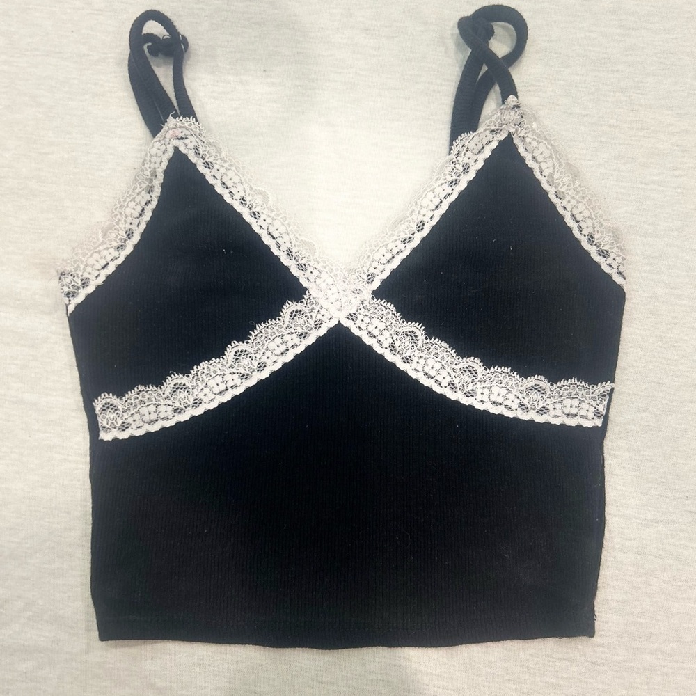 garage lace tank top